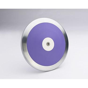 Imagem de Five Star IAAF Certified 82% aço inoxidável masculino e feminino 1 kg Track Discus. Feito à mão individualmente. Atende a todas as especificações masculino e feminino 82% peso da borda 1 quilo disco.