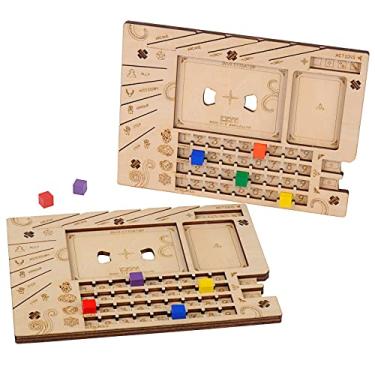 Imagem de CZYY Conjunto De Painel Investigação Com 2 Jogadores, Placa Organização Madeira Cortada A Laser, Acessórios Para Jogos Arkham Horror Lcg E Eldritch