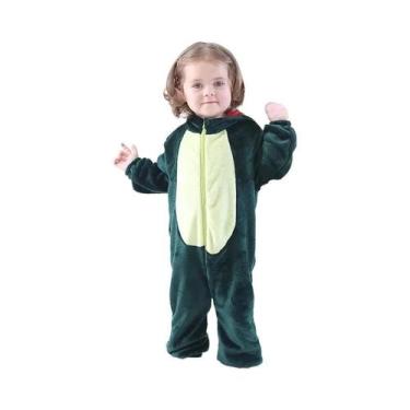 Imagem de Pijama De Pelúcia Infantil Em Forma De Raposa Vermelha, Roupa De Dormi