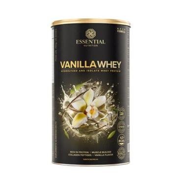 Imagem de Vanilla whey lata 750gr/30ds essential compre e ganhe - ESSENTIAL NUTR