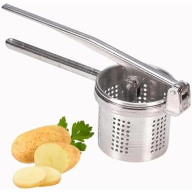 Imagem de Espremedor Manual de Batatas Amassador de batatas em Alumínio Prensa Amassador de Legumes Utensílio de Cozinha Espremedor de batata