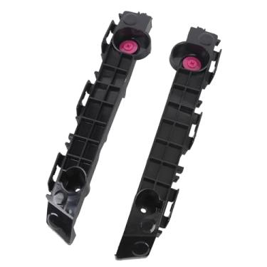 Imagem de aqxreight Par de Suportes de Pára-choque Dianteiro 5211504070 5211604060 Substituição de Montagem de Suporte de Pára-choque Esquerdo Direito para 2016-2021, Confirme a Aplicação de DianteiroSuporte