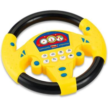 Imagem de Volante baby interativo com ventosa e som - zoop toys zp01005