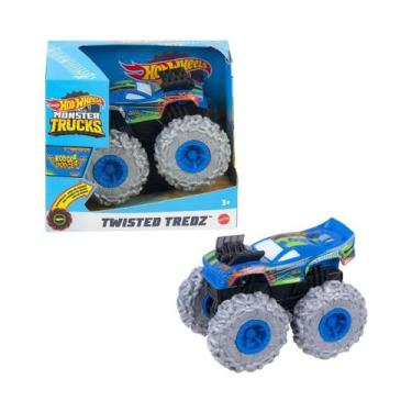 Imagem de Hot wheels veículo monster trucks pneus de todo terreno rodger dodger 