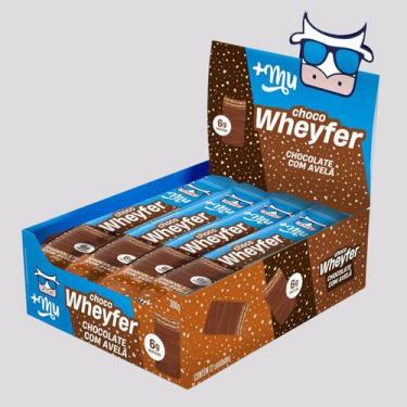 Imagem de Barra de Proteína ChocoWheyfer +Mu - 12 unidades - Mais MU, Chocolate 