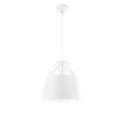 Imagem de CHENKUI Abajur colorido Macaron Lustres de metal semicircular industrial moderno luminária pendente luminária suspensa semi embutida lâmpada de teto E27 cabeça única, para sala de jantar quarto