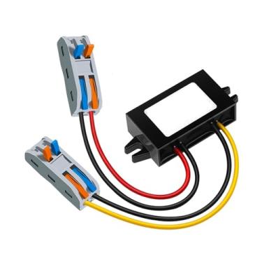 Imagem de Conversor de energia DC DC 24V para 12V 1A para 35A Step Down 24 Volt para 12 Volt Buck Regulador Transformador de tensão (alumínio 15A)