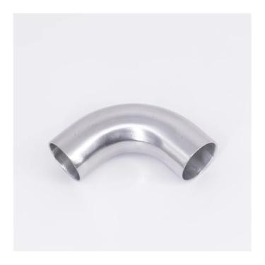 Imagem de DWBPGVUN 19/25/32/38/45/51/57/63/76/89/102/108 mm Tubo OD solda de topo cotovelo de 90 graus curva longa SUS304/316 Encaixe L = 20 mm (SUS304, 51 mm OD)