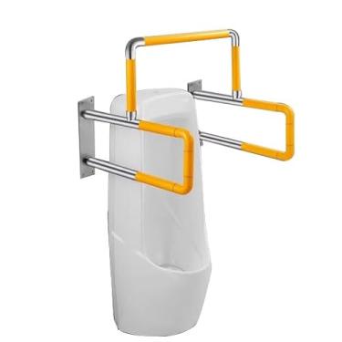 Imagem de GeRRiT Barra de apoio de vaso sanitário, trilhos de segurança para idosos, barra de suporte de segurança de chuveiro de banheiro montada na parede, alças antiderrapantes para mulheres grávidas idosas