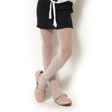 Imagem de Meia-Calça Infantil Trifil W06852/6852, Branco, P