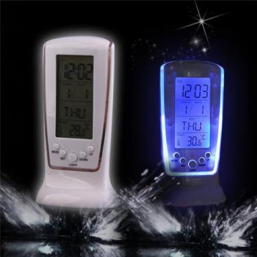 Imagem de Relógio De Mesa Despertador Termômetro Digital Led - Jocestyle