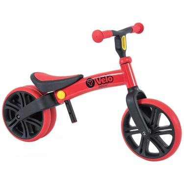 Imagem de Bicicleta sem Pedal Infantil Yvolution 101047 para Crianças de 1 a 4 Anos, Vermelha Escuro