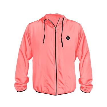 Imagem de Jaqueta Corta Vento Ciclismo Masculino Rosa WSS Diamond