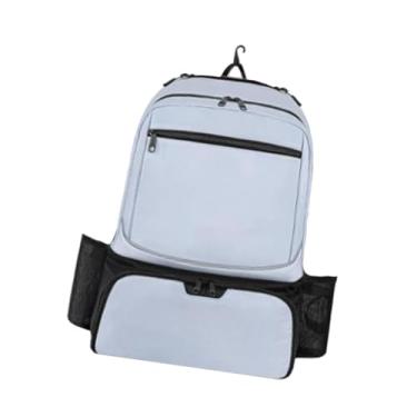 Imagem de oshhni Mochila para tênis com compartimento para calçados ventilado, mochila para laptop com bolso isolado, para treinamento de badminton e caminhada, Azul