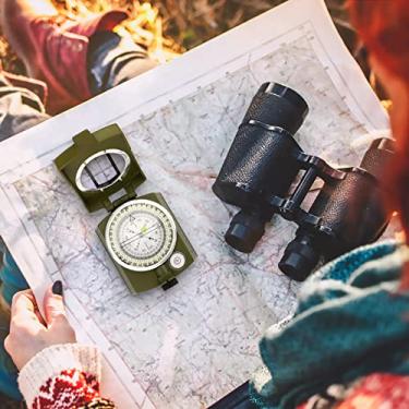 Imagem de Bússola, caminhada com apito de sobrevivência, bússola luminosa, aplique em acampamento ao ar livre e navegação