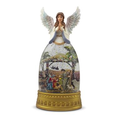 Imagem de Lanterna De Mesa Musical Importada Resina 33Cm