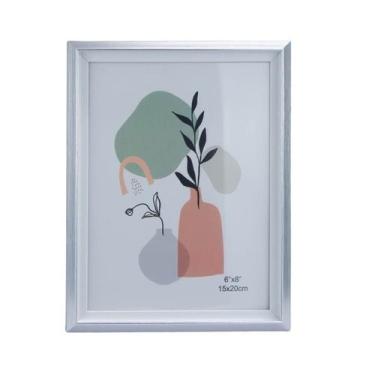 Imagem de Porta Retrato de Madeira C/ Moldura Para Fotos 15x20cm Quadro - Genéri