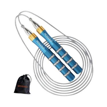 Imagem de Corda De Pular Profissional Em PVC Resistente Ao Desgaste Com Cabos De