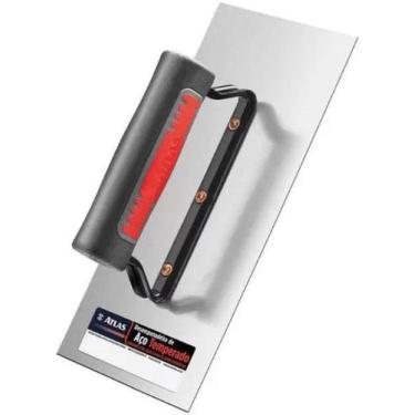 Imagem de Desempenadeira de aço temperado lisa cabo fechado 12x25 - atlas