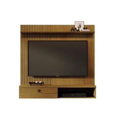 Imagem de Estante Home Theater Suspenso íris Cumaru - Madetec - MADETEC MOVEIS