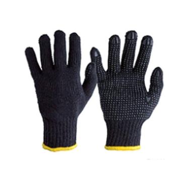 Imagem de Luva Tricotada 3 Fios Preta Pigmentada