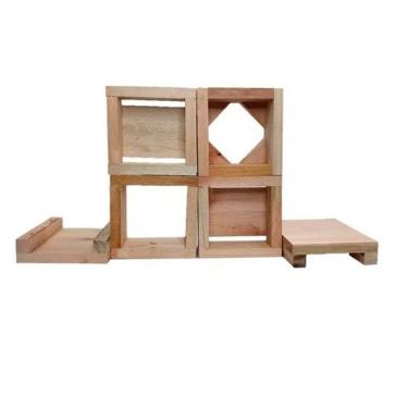 Imagem de Caixa Impa Para Abelhas Sem Ferrão Eucalipto 12x12