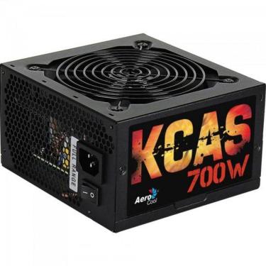 Imagem de Fonte Atx S-cabo 700w Kcas En53381 Preto Aerocool