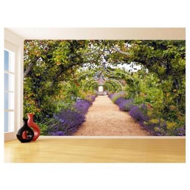 Imagem de Papel De Parede 3D Estrada Caminho Paisagem 3,5M Nes119 - Você Decora