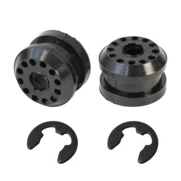 Imagem de Ktocjre Kit de bucha de câmbio de caixa de transferência de 2 peças com clipes eletrônicos, serve para modelos selecionados 4x4, incluindo Ram 1500 2500 3500, substitui 68078974AA 68078975AA