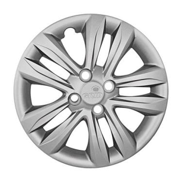 Imagem de Calota Aro 15 Prata HB20 HB20S 2016 - GRID PRATA