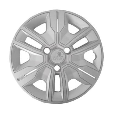 Imagem de 1 calota 880ar-pta aro 14 pressão prata kwid outsider 2023 - GRID PRAT