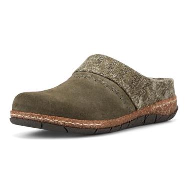 Imagem de Earth Tamanco feminino Kulla, Verde escuro 300, 8.5 Wide