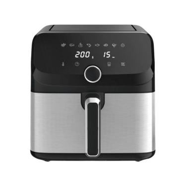 Imagem de Fritadeira sem Óleo Airfryer Arno Mega 7,5L Digital Inox AFD7