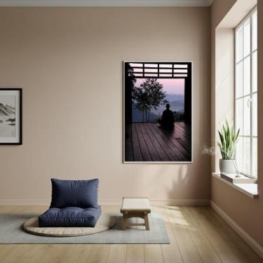 Imagem de Quadro Decorativo A Busca Por Iluminação Pessoal - 70X50Cm - Quadros O