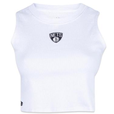 Imagem de Regata New Era Cropped NBABrooklyn Nets Logo Feminino-Feminino