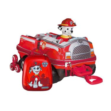 Imagem de Mochila Rodas Triplas 3D Lancheira Patrulha Canina Marshall