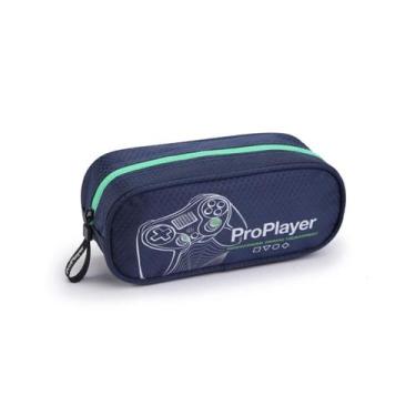 Imagem de Estojo Escolar Gamer Pro Player Meninos Bolsa Para Lápis - Seanite, Az