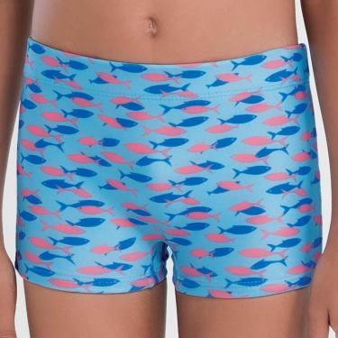 Imagem de Sunga Boxer Infantil Com Estampa De Peixinhos-Masculino