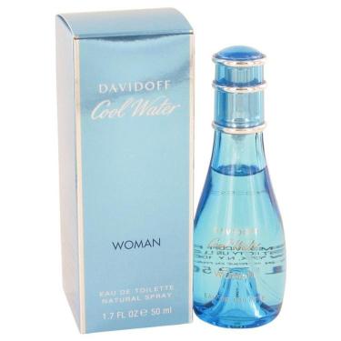 Imagem de Perfume Feminino Cool Water Davidoff 50 Ml Eau De Toilette