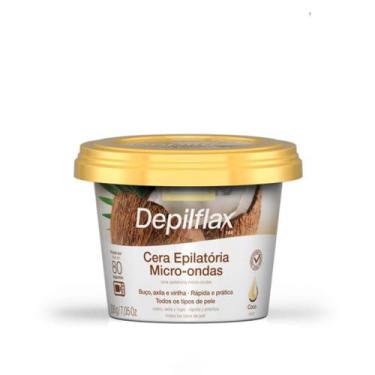 Imagem de Depilflax Cera Depilatória Micro-ondas 200g Coco
