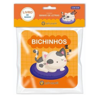 Imagem de Banho de letras - bichinhos - vol. 1 - GATO AMARELO