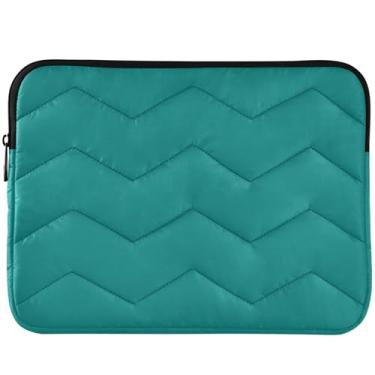 Imagem de Capa para notebook verde cor sólida capa protetora universal para laptop de 13 a 14 polegadas