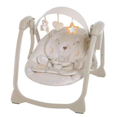 Imagem de Mastela Cadeira Infantil Automática Dobrável Com Timer E Música Urso -