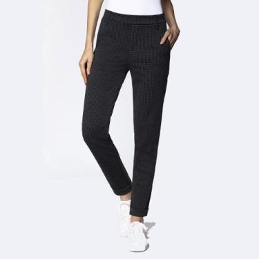 Imagem de Calça Alfaiataria Pied de Poule Loba Lupo 41867-001, Chumbo, GG