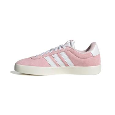 Imagem de adidas Tênis feminino VL Court 3.0, Rosa claro/branco/branco, 41