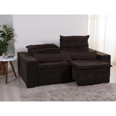 Imagem de Kit 02 Capas de Almofada Baguete de Sofá Retrátil Tecido Matelada Capa