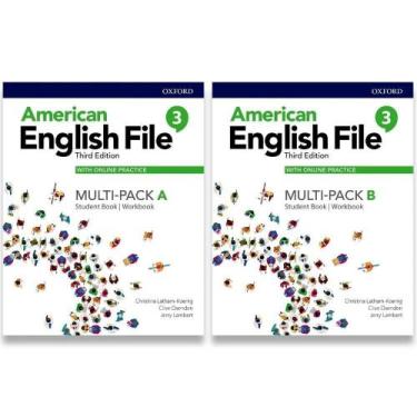 Imagem de KIT American English File:  3 (Student Book/Workbook Multi-Pack A + B 