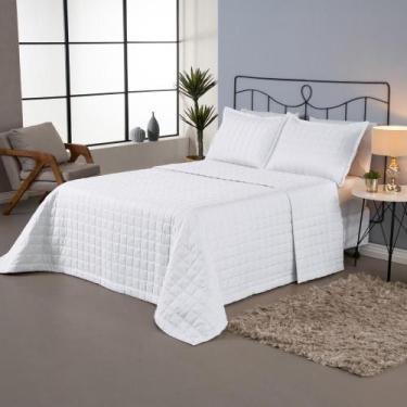 Imagem de Cobre Leito Casal Colcha Cama Box Padrão Roupa de Cama Soft Matelado 0