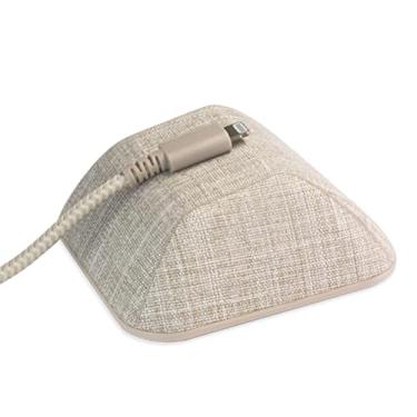 Imagem de Smartish - Organizador de Cabo Magnético - Wrangler com Clipes Magnéticos para Gerenciamento de Carregador no Desktop, Mesa de Cabeceira ou Mesa Lateral - Bege