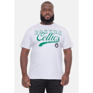Imagem de Camiseta NBA Plus Size College Logo Boston Celtics Masculino-Masculino